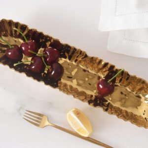 Bandeja Aperitivos - Coleção Mascali D'Oro Ref. MAS2887G