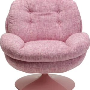 Poltrona giratória Cosy Rosa